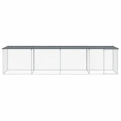 vidaXL cage à poules Acier