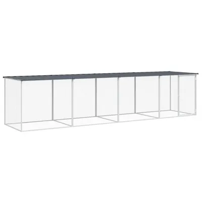 vidaXL cage à poules Acier