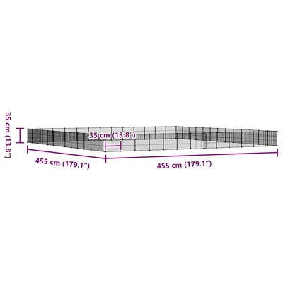 vidaXL cage pour animaux de compagnie Acier vidaXL cage pour animaux de compagnie Acier