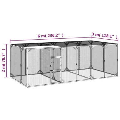 vidaXL poulailler
