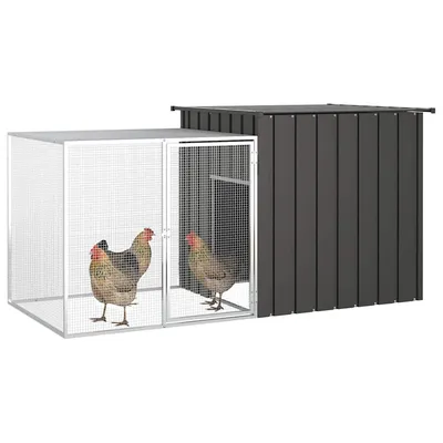 vidaXL cage à poules Acier vidaXL cage à poules Acier