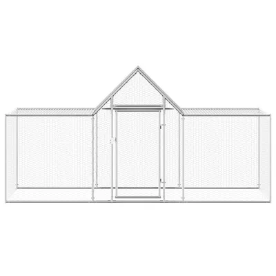 vidaXL poulailler Acier