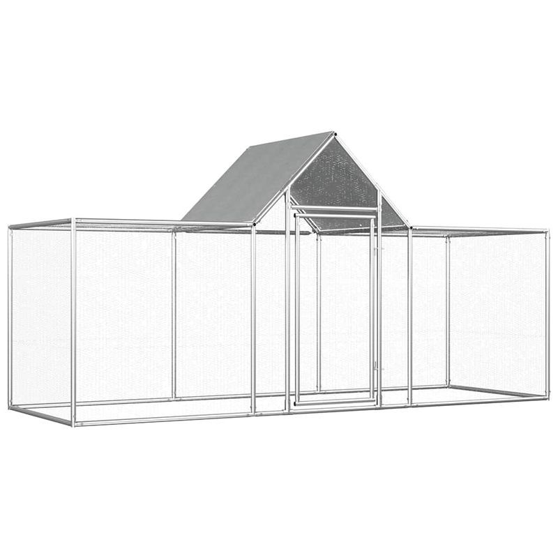 vidaXL poulailler Acier