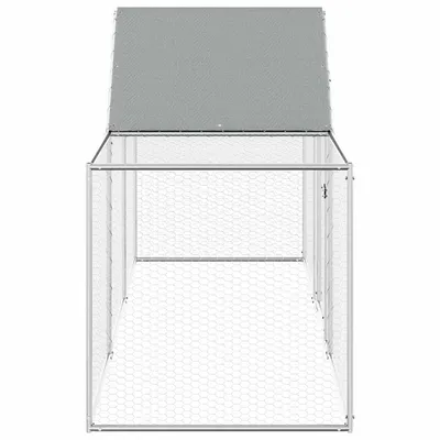 vidaXL poulailler Acier