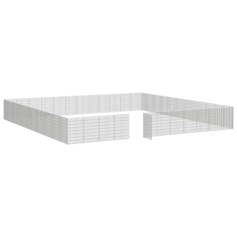 vidaXL enclos pour animaux Fer