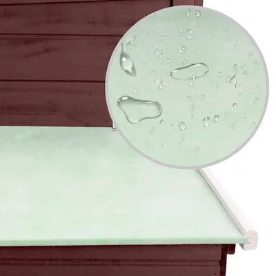 vidaXL poulailler Bois