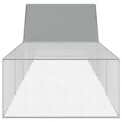 vidaXL poulailler Acier