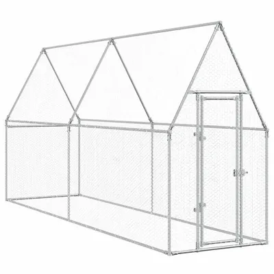 vidaXL cage à poules Acier vidaXL cage à poules Acier