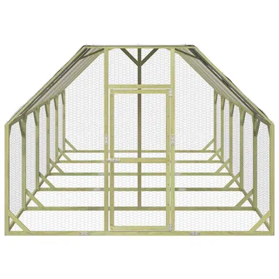 vidaXL poulailler Bois de pin massif vidaXL poulailler Bois de pin massif
