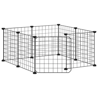 vidaXL cage pour animaux de compagnie Acier