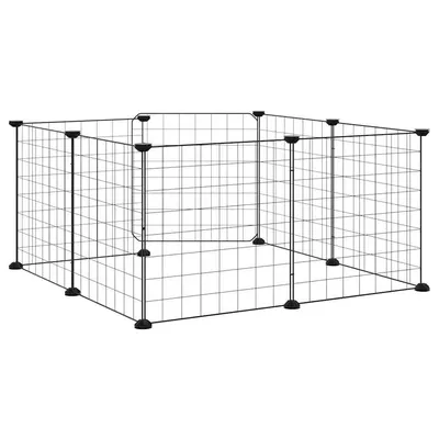 vidaXL cage pour animaux de compagnie Acier
