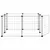 vidaXL cage pour animaux de compagnie Acier vidaXL cage pour animaux de compagnie Acier
