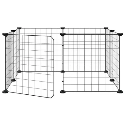 vidaXL cage pour animaux de compagnie Acier vidaXL cage pour animaux de compagnie Acier