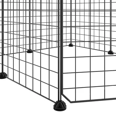 vidaXL cage pour animaux de compagnie Acier