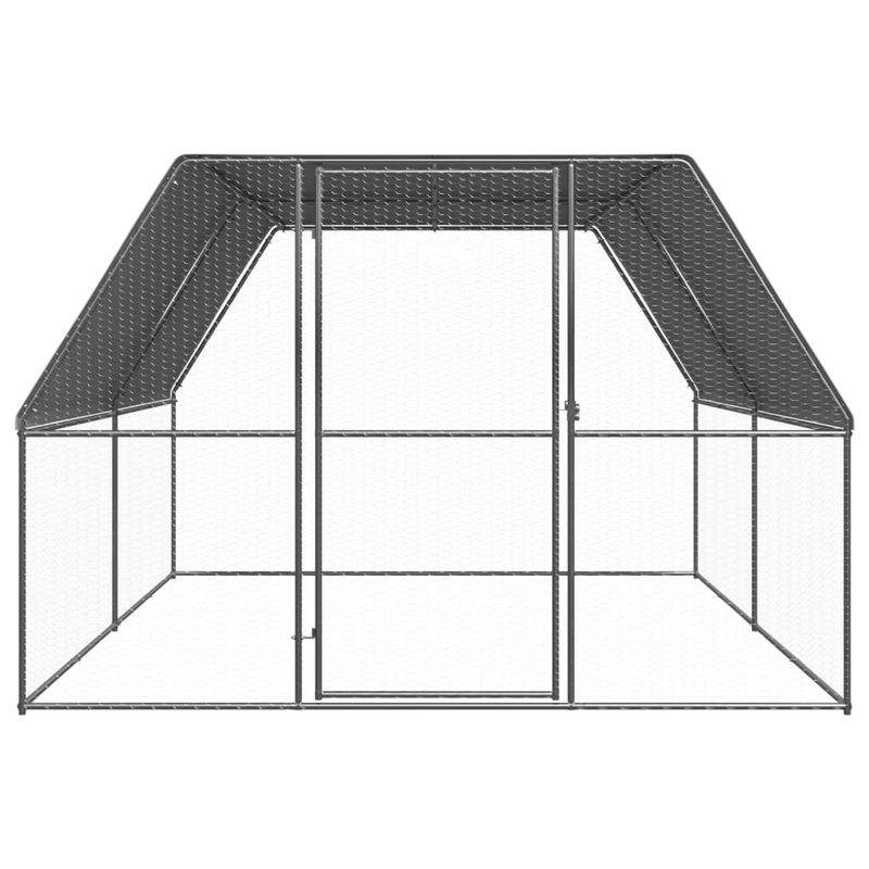 vidaXL cage à poules Acier
