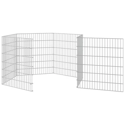 vidaXL enclos pour animaux Fer vidaXL enclos pour animaux Fer