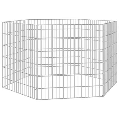 vidaXL enclos pour animaux Fer