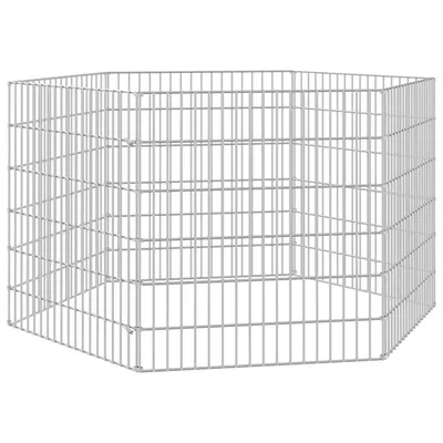 vidaXL enclos pour animaux Fer vidaXL enclos pour animaux Fer