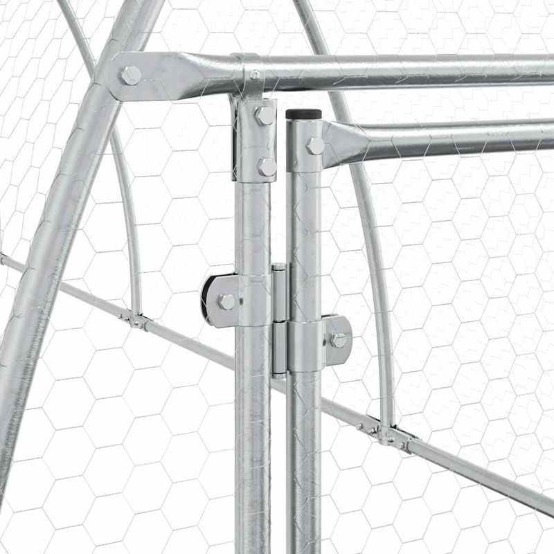 vidaXL cage à poules Acier
