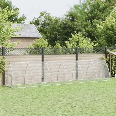 vidaXL cage à poules Acier