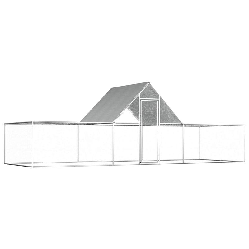 vidaXL poulailler Acier