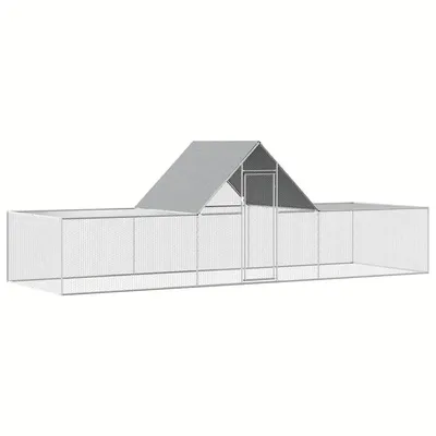 vidaXL poulailler Acier