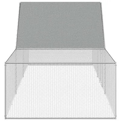 vidaXL poulailler Acier