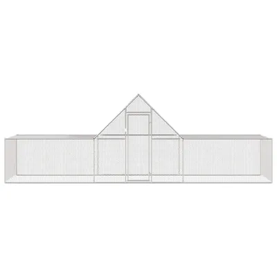vidaXL poulailler Acier