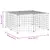 vidaXL cage pour animaux de compagnie Acier