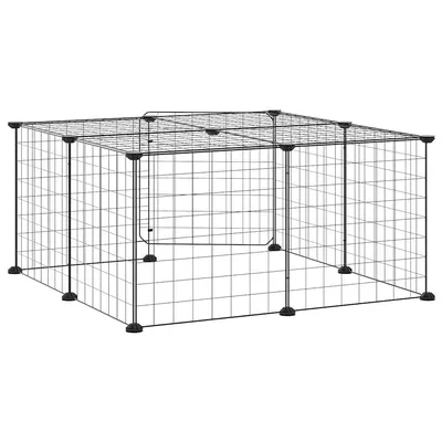 vidaXL cage pour animaux de compagnie Acier vidaXL cage pour animaux de compagnie Acier