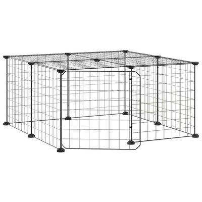 vidaXL cage pour animaux de compagnie Acier