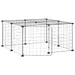vidaXL cage pour animaux de compagnie Acier