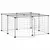 vidaXL cage pour animaux de compagnie Acier vidaXL cage pour animaux de compagnie Acier