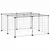 vidaXL cage pour animaux de compagnie Acier