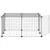 vidaXL cage pour animaux de compagnie Acier vidaXL cage pour animaux de compagnie Acier