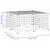 vidaXL cage pour animaux de compagnie Acier vidaXL cage pour animaux de compagnie Acier