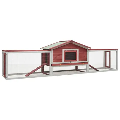 vidaXL clapier pour lapins Bois de pin
