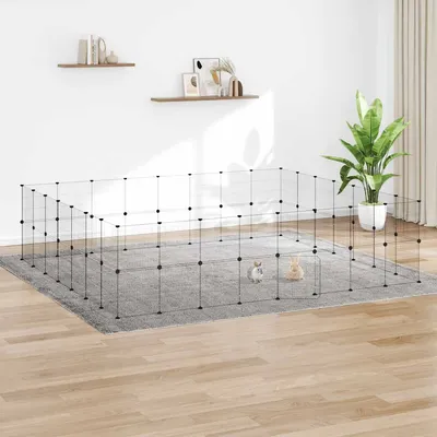 vidaXL cage pour animaux de compagnie Acier vidaXL cage pour animaux de compagnie Acier