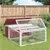 vidaXL clapier Bois de pin