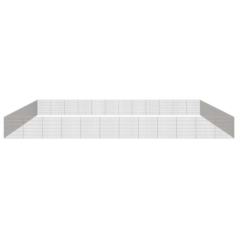 vidaXL enclos pour animaux Fer