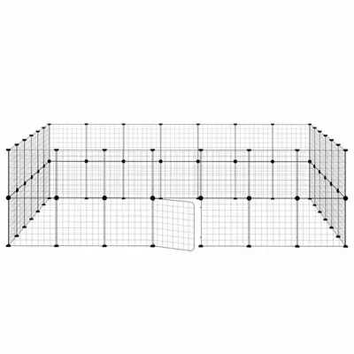 vidaXL cage pour animaux de compagnie Acier