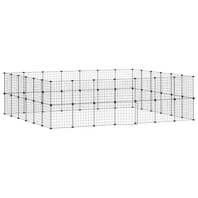 vidaXL cage pour animaux de compagnie Acier