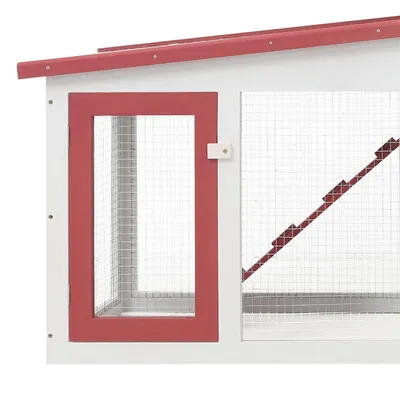 vidaXL clapier Bois