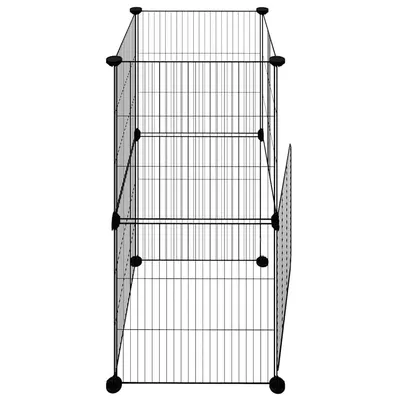vidaXL cage pour animaux de compagnie Acier
