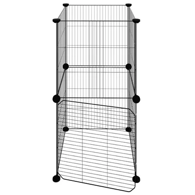 vidaXL cage pour animaux de compagnie Acier