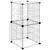 vidaXL cage pour animaux de compagnie Acier