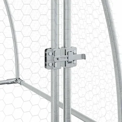 vidaXL cage à poules Acier