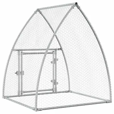 vidaXL cage à poules Acier