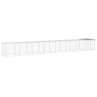 vidaXL cage à poules Acier