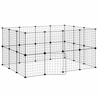 vidaXL cage pour animaux de compagnie Acier vidaXL cage pour animaux de compagnie Acier